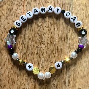 5 for $10 Taylor Swift Handmade Friendship Beaded Bracelet
“Getaway Car”